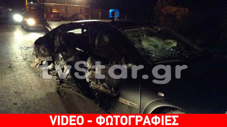 Άγρια καταδίωξη στη Βοιωτία: Επίδοξος φυγάς εμβόλισε περιπολικά