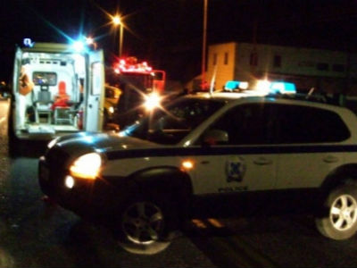 Τροχαίο με δύο τραυματίες στην παλαιά Ε.Ο. Αθηνών – Λαμίας