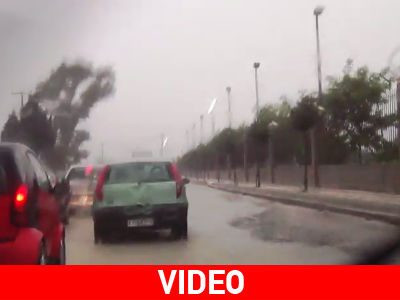 «Άνοιξαν οι ουρανοί» στην Κέρκυρα