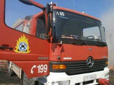 Σκιάθος: Ο σπινθήρας της κολόνας προκάλεσε πυρκαγιά