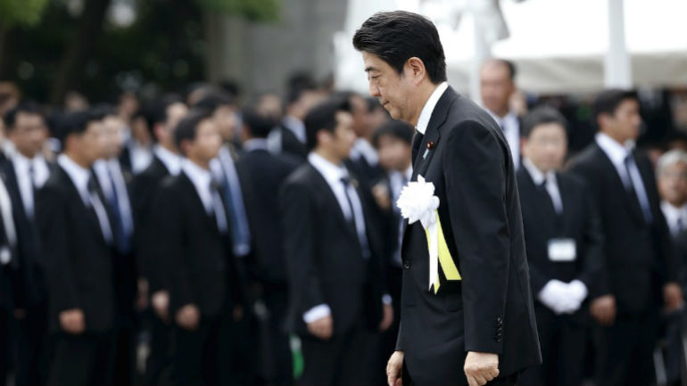 Άμπε: «Θέλουμε έναν κόσμο απαλλαγμένο από πυρηνικά όπλα»