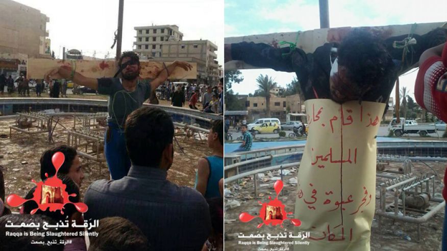 Συρία: Οι τζιχαντιστές κρέμασαν ζωντανούς τρεις άντρες για παρενόχληση γυναικών