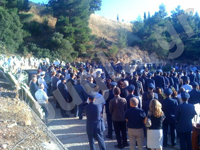 Στην τελευταία του κατοικία ο άτυχος πιλότος