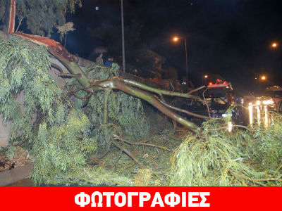 Ηράκλειο: Η κακοκαιρία «έφερε» προβλήματα