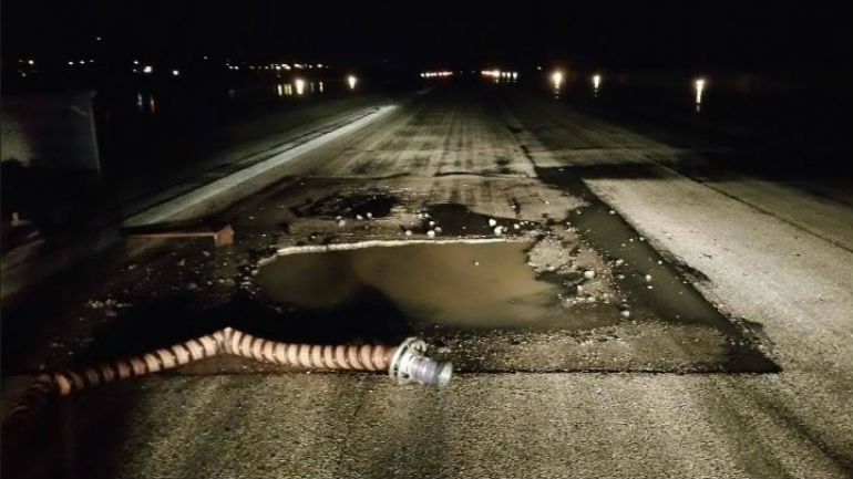 Ρόδος: Έκλεισε και πάλι το αεροδρόμιο