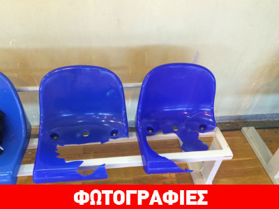 Αποθαρρυντική εικόνα στο Δημοτικό Γυμναστήριο Αγίας Παρασκευής