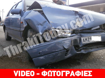 Ξάνθη: Δύο άτομα στο νοσοκομείο μετά από τροχαίο