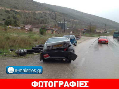 Αμφιλοχία: Τροχαίο με τρεις τραυματίες