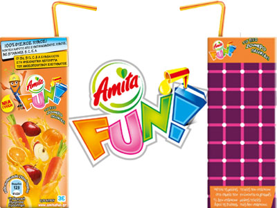 Νέα ζουμερή γεύση Amita FUN! Κοκτέιλ Καρότο με «πρωταγωνιστή» τον ΜαστροΚαρότο!