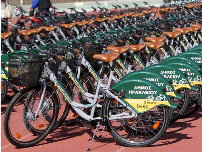Ηράκλειο: Έκλεψαν καινούργια ποδήλατα του Δήμου