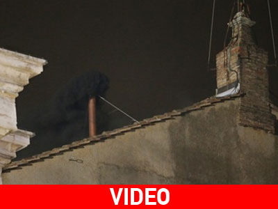 Μαύρος καπνός από το Βατικανό