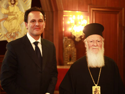 Τηλεφωνική επικοινωνία Δρούτσα – Πατριάρχη Βαρθολομαίου