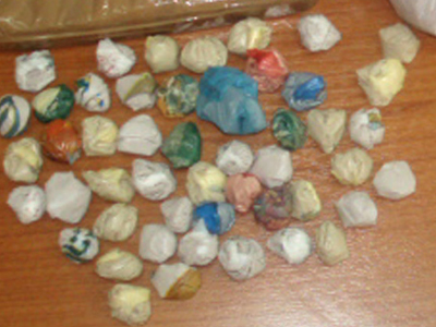 Έκρυψε τα ναρκωτικά στο εσώρουχό του