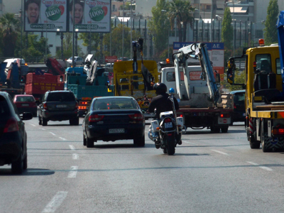 Καταγγελία για μπράβους στα διόδια Καλαμακίου