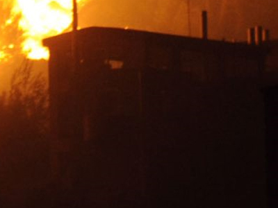 Πυρκαγιά σε αποθήκη