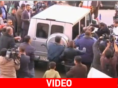 Επεισοδιακή υποδοχή της υπουργού Εξωτερικών της Γαλλίας