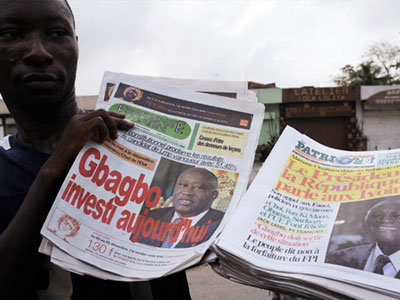 Ορκίστηκε ο πρόεδρος της Ακτής Ελεφαντοστού