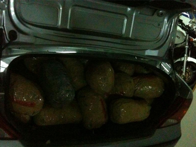 Παράτησε 72 κιλά κάνναβης για να διαφύγει τη σύλληψη