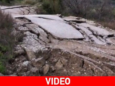 «Κόπηκε» η σύνδεση Ζαχαρώς-Αρτέμιδας-Μακίστου