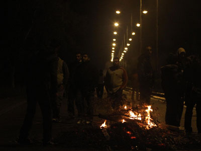 Τέταρτη ημέρα επεισοδίων στην Κερατέα