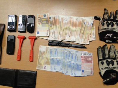 Ο ληστής κατήγγειλε κλοπή