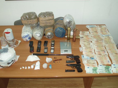 Είχαν απ’ όλων των ειδών τα ναρκωτικά