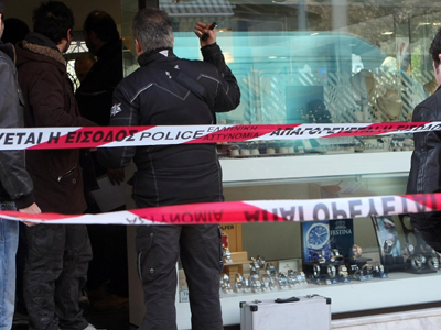Ληστεία σε κοσμηματοπωλείο στο κέντρο της Θεσσαλονίκης