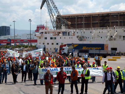 Στάση εργασίας των λιμενεργατών την Τετάρτη