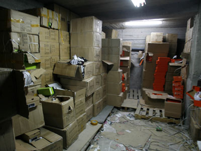 Εντοπίστηκε αποθήκη με «μαϊμού» προϊόντα