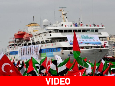 Ενθουσιώδης υποδοχή για το Mavi Marmara
