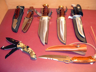 Προσπάθησε να περάσει λάθρα 357 μαχαίρια