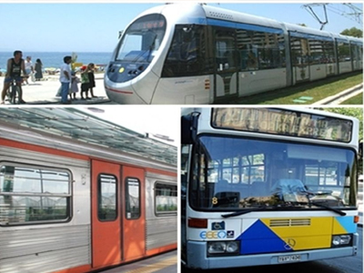 «Χειρόφρενο» στα μέσα μαζικής μεταφοράς την Τετάρτη