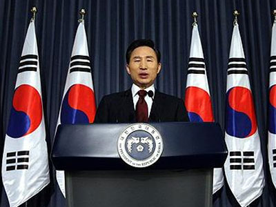 Έκκληση ενότητας από τον πρόεδρο της Νότιας Κορέας