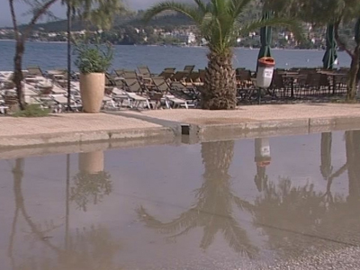 Μια νεροποντή ήταν αρκετή