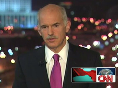 Παπανδρέου στο CNN: Κανένα σχέδιο για αναδιάρθρωση χρέους