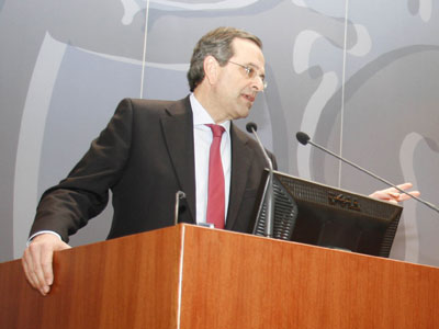 Υπέρ του ευρωομολόγου ο Α. Σαμαράς