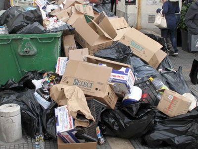 Προσφορά ιδιωτών για την αποκομιδή σκουπιδιών στη Θεσσαλονίκη