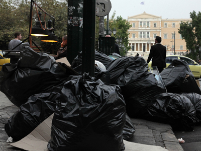 Λύση στο αδιέξοδο με τα σκουπίδια