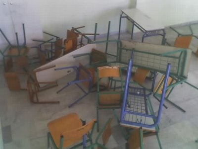 Φθορές σε σχολεία της Ρόδου