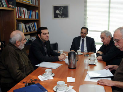 Στο πλευρό των μηχανικών ο Αλέξης Τσίπρας