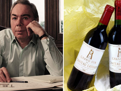 Τιμή ρεκόρ σε δημοπρασία κρασιών του Andrew Lloyd Webber