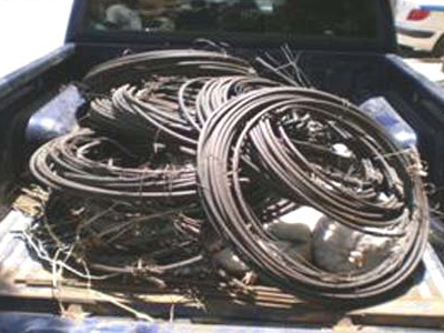 Τους συνέλαβαν με τα κλοπιμαία στα χέρια