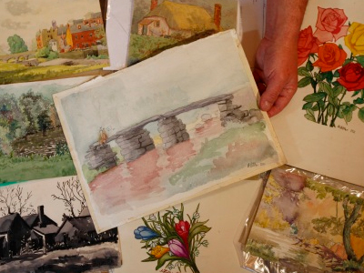 Πουλήθηκαν υδατογραφίες του Αδόλφου Χίτλερ