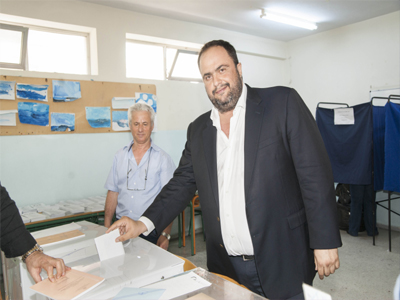 Β. Μαρινάκης: «Ο Πειραιάς ψήφισε για ευημερία, δουλειές και έργα»