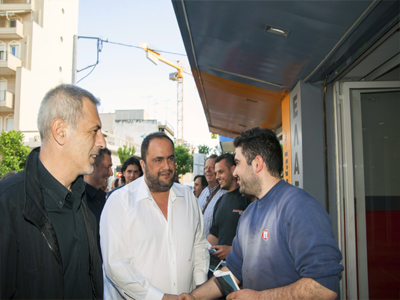 Περιοδεία στα Μανιάτικα για Μώραλη-Μαρινάκη