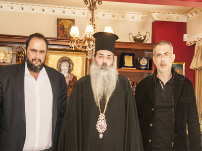 Τον Μητροπολίτη Σεραφείμ επισκέφθηκαν Μώραλης-Μαρινάκης