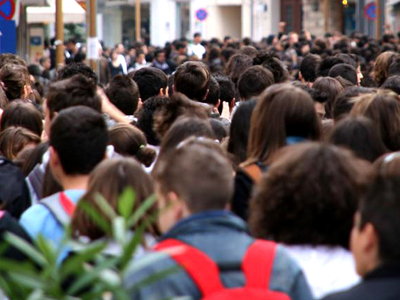Διαδήλωσαν οι μαθητές της Πάτρας