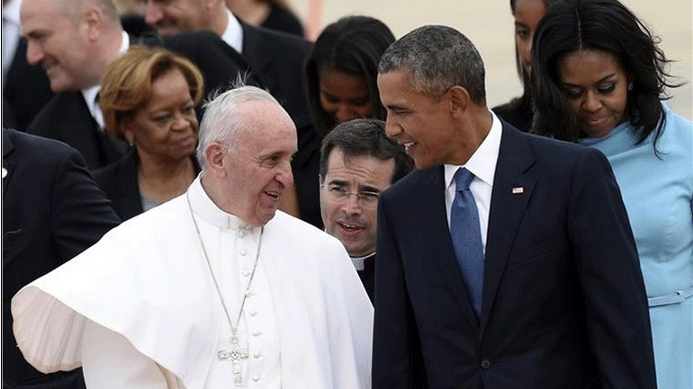 Στον Λευκό Οίκο ο Πάπας Στον Λευκό Οίκο ο Πάπας