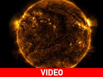 O Ήλιος με τα μάτια του Solar Dynamics Observatory