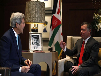 Ιορδανία: Συνάντηση του βασιλιά με Νετανιάχου και Κέρι